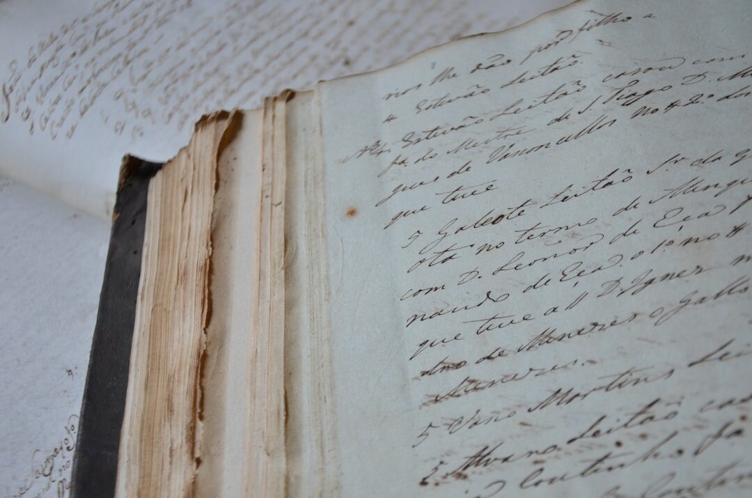 ancient manuscript page